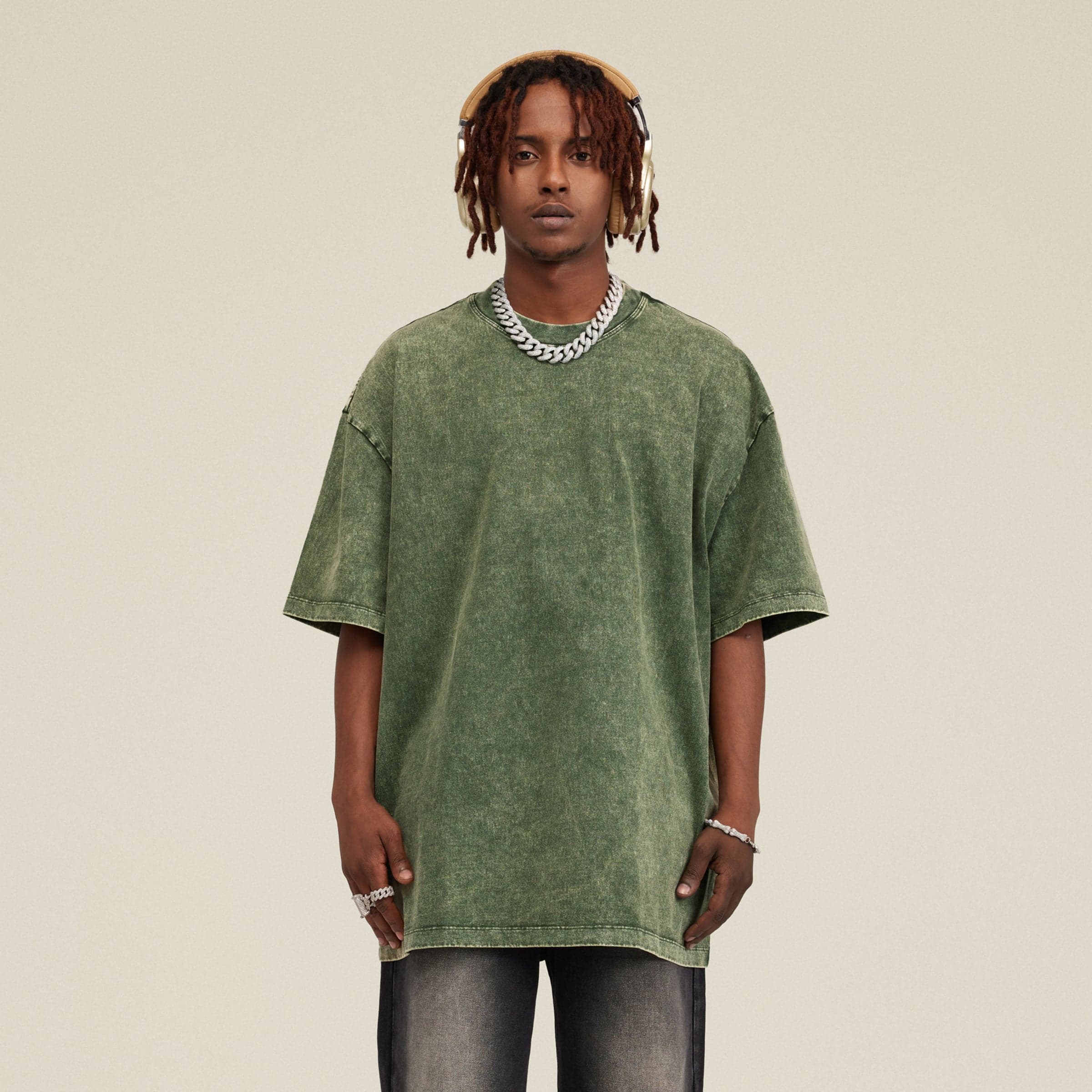 Blind Testament Washed Green Tee