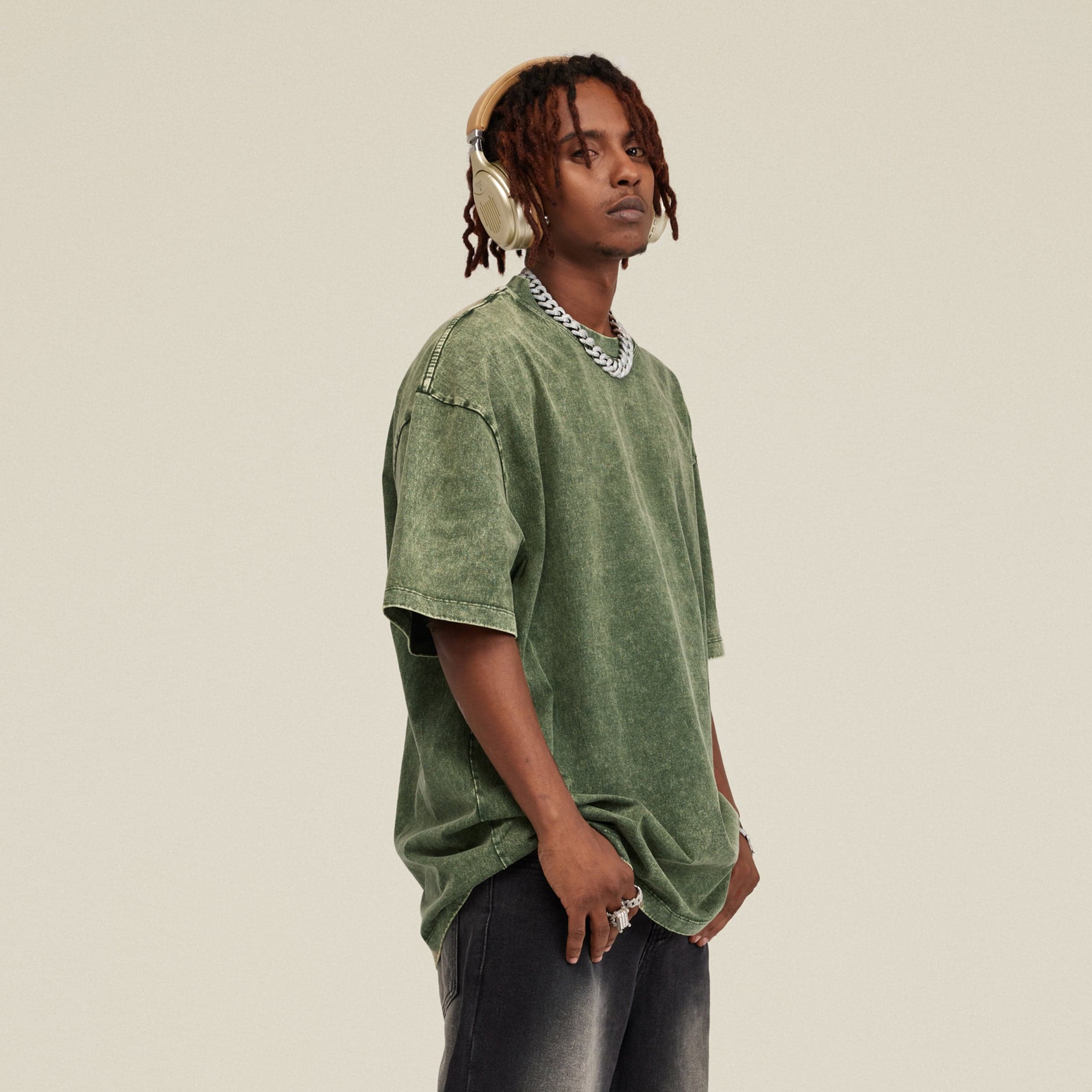 Blind Testament Washed Green Tee
