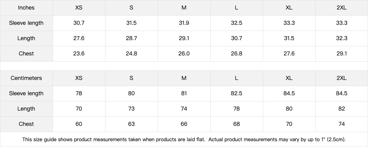 Crownfall oversized graphic hoodie size chart image