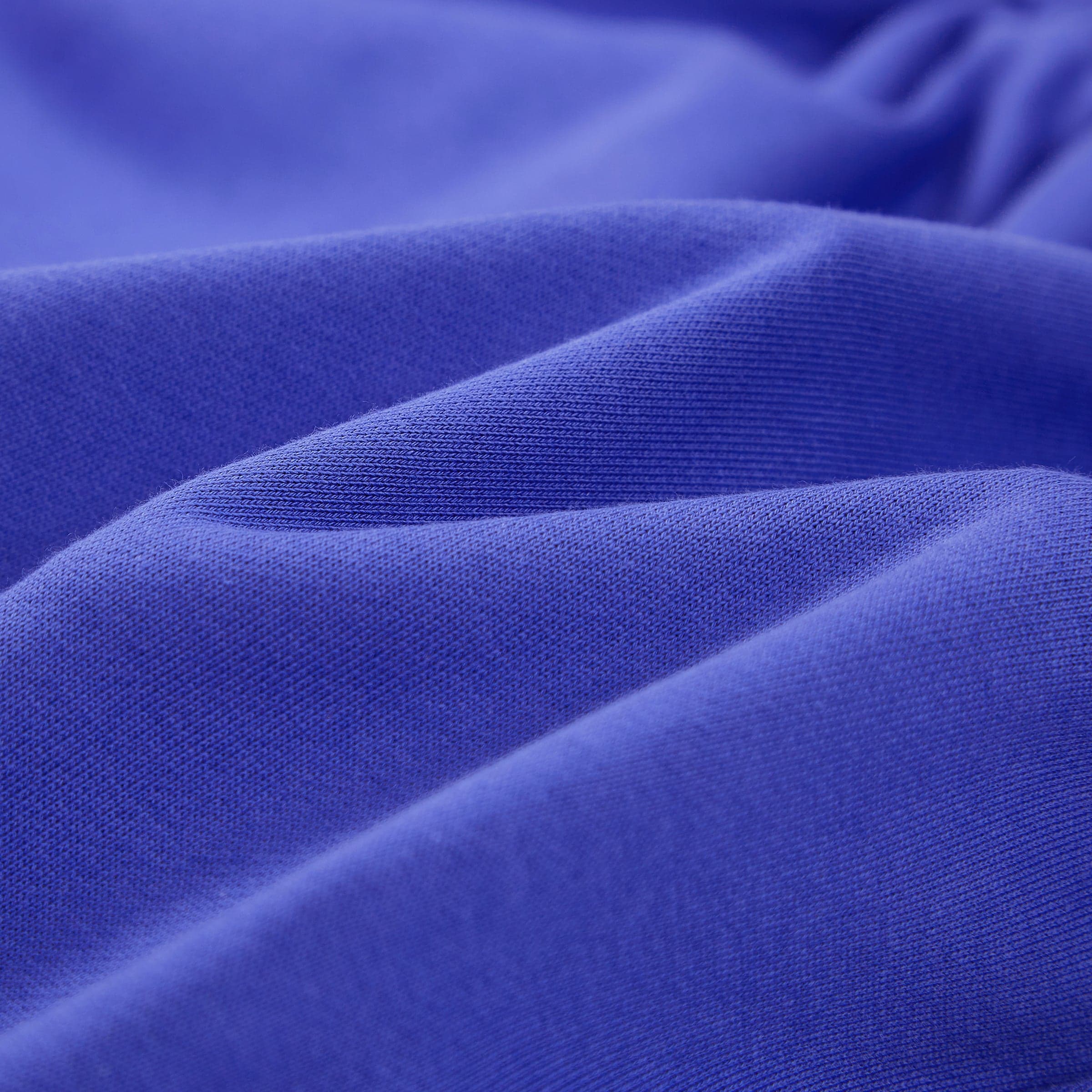 DRGN FLUX media image showing blue sample sweatpants hem close-up detail