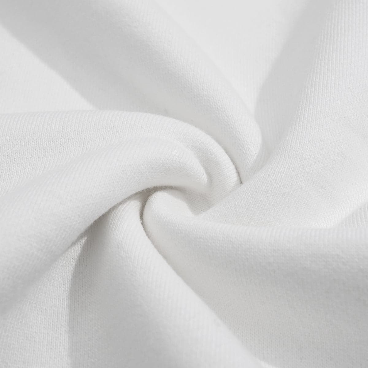 ECLYPSE graphic crewneck sweatshirt fabric swirl close-up detail
