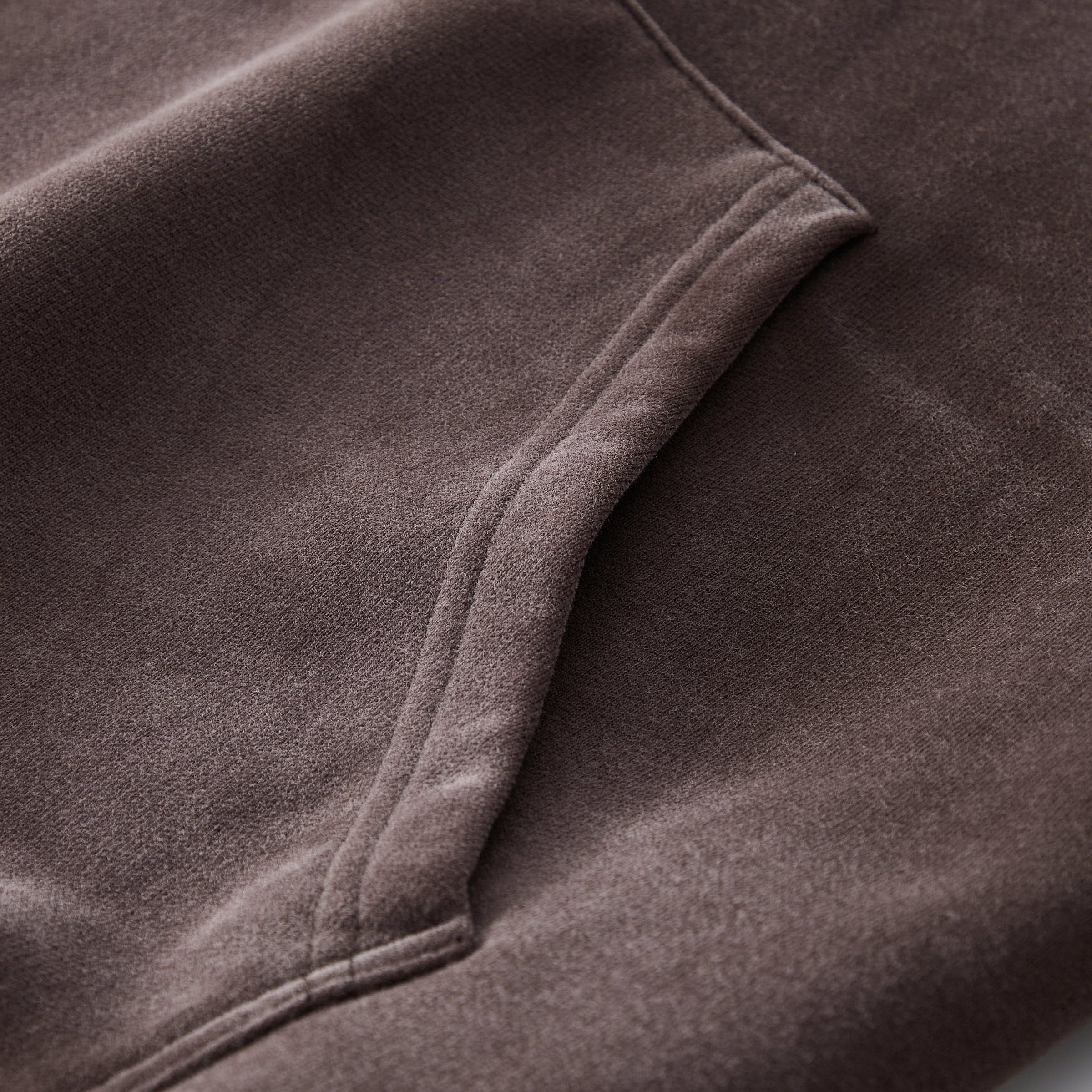 NeoSeraph media image showing kangaroo pocket close-up detail on washed hoodie
