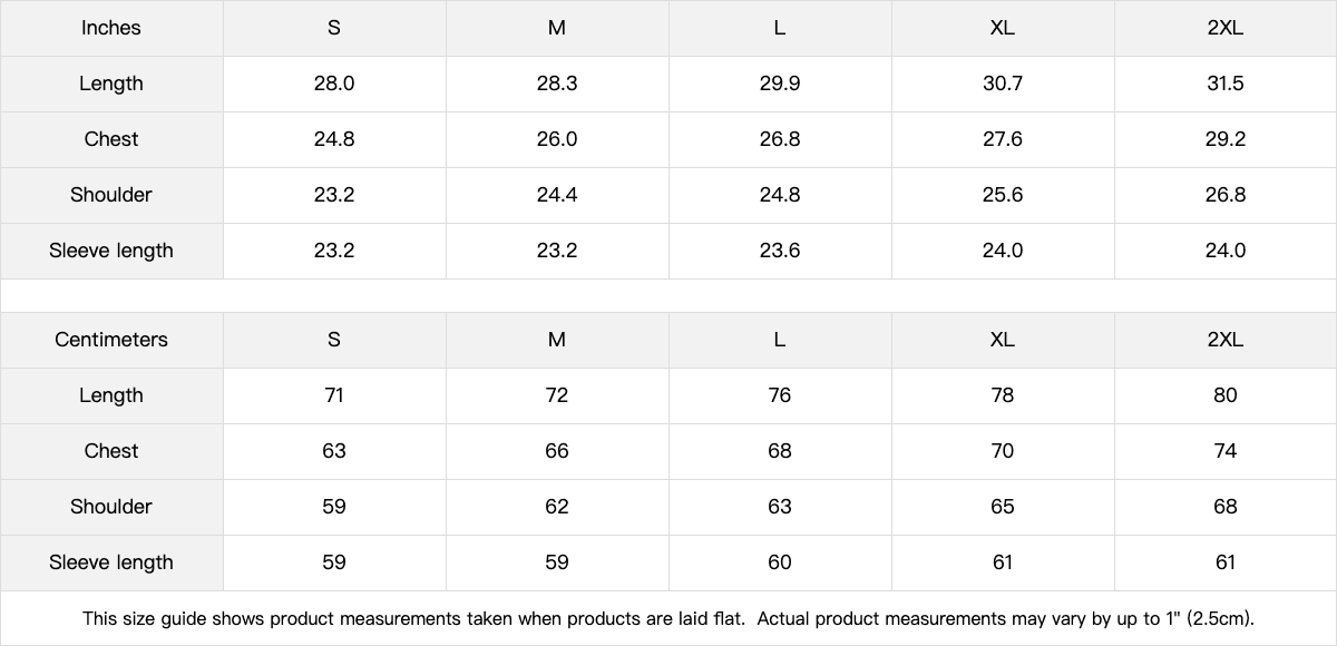 Purple Haze oversized graphic hoodie size chart image