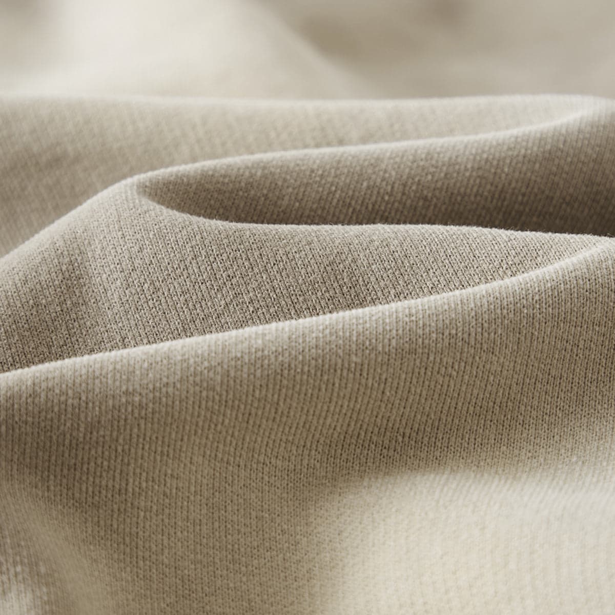 REIGN media image showing beige sample sweatpants rear patch pocket close-up detail