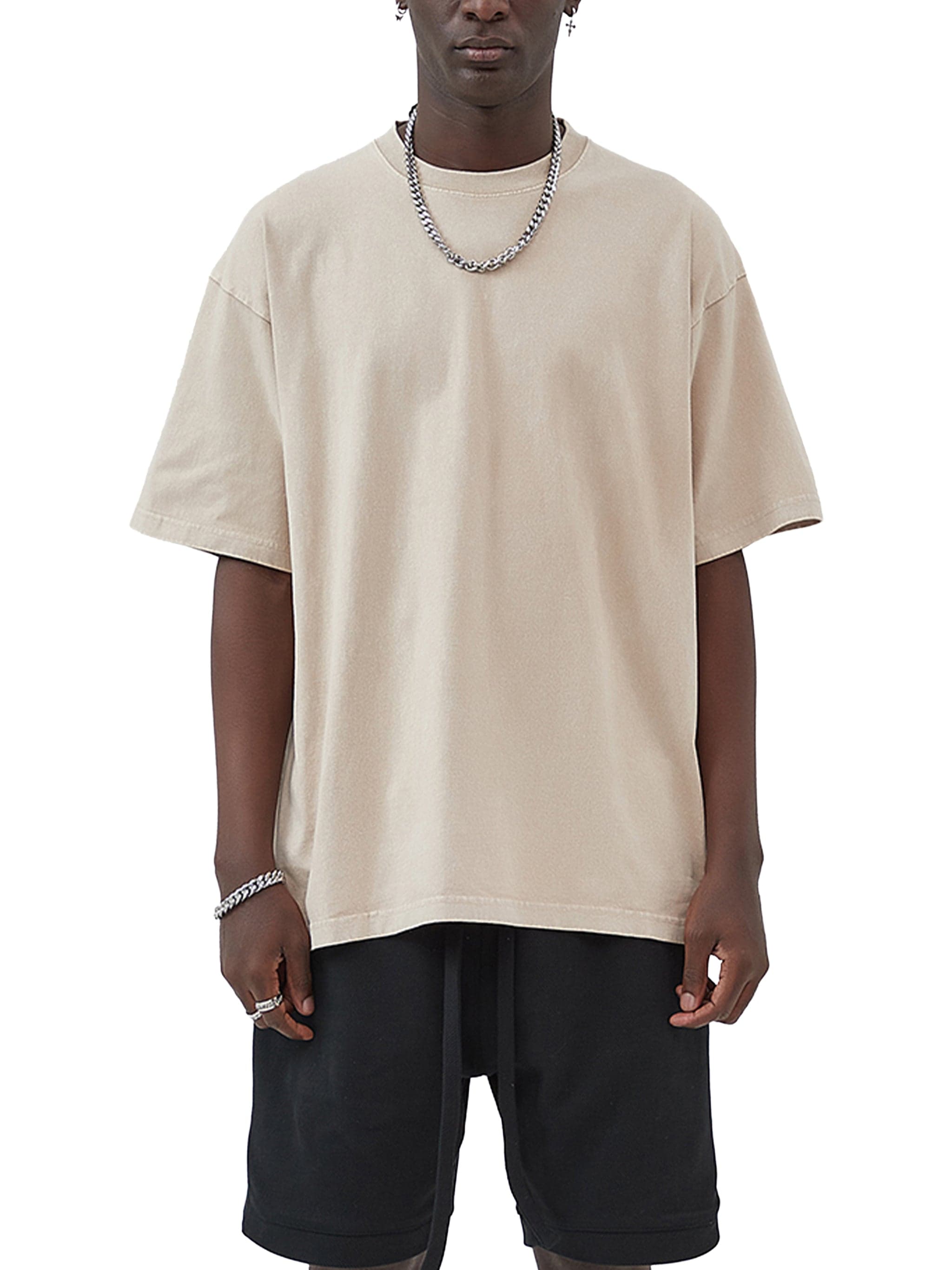 REVENANT – Washed Cotton Oversized Graphic T-Shirt