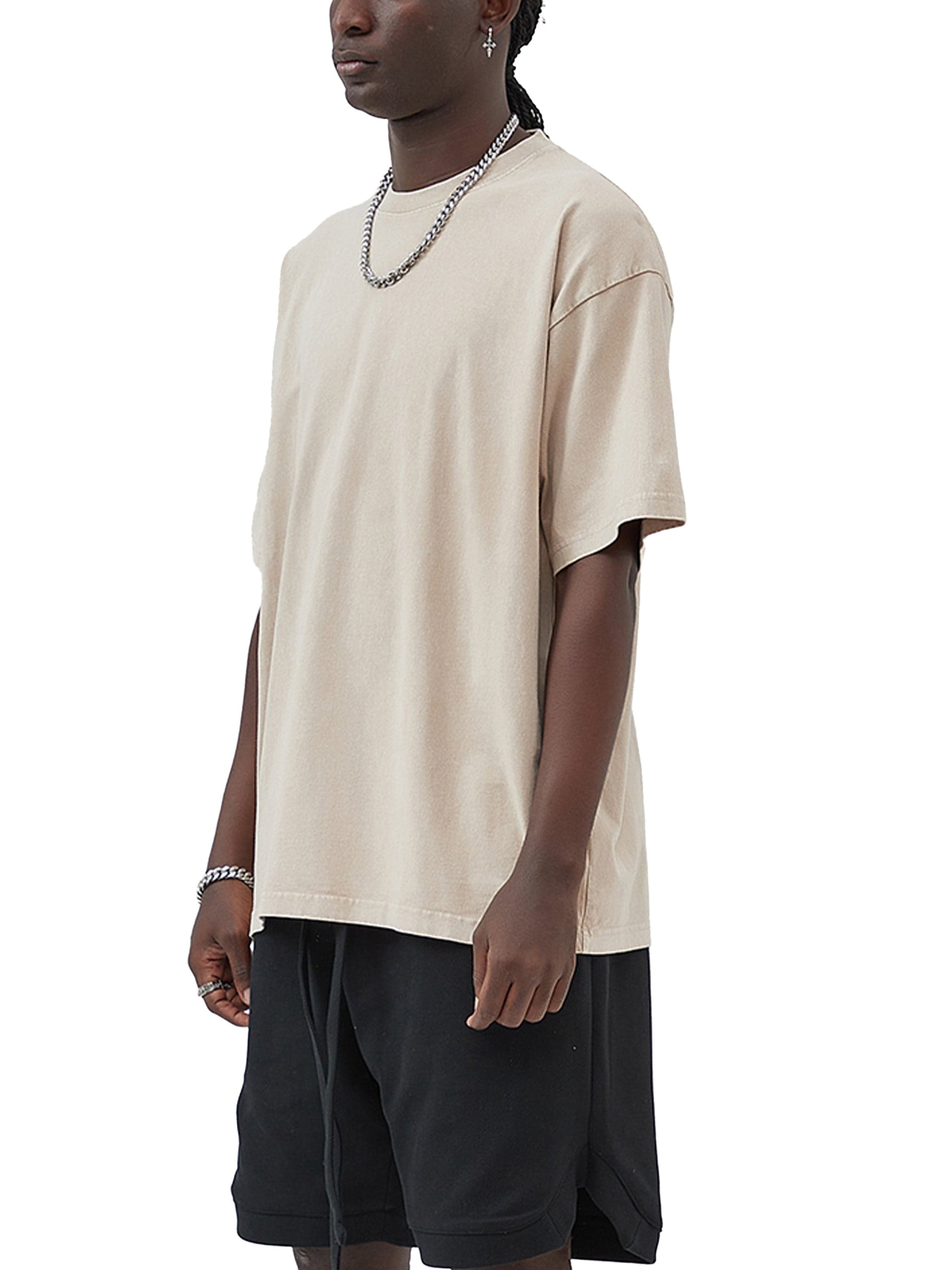 REVENANT – Washed Cotton Oversized Graphic T-Shirt
