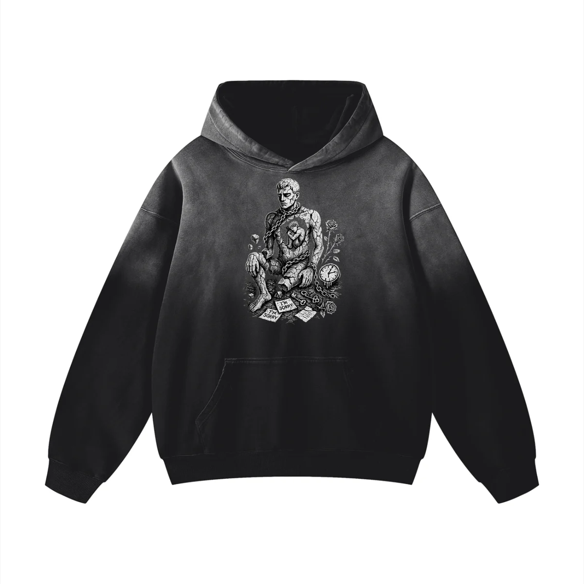 Fatebound Graphic Hoodie – Cool, Unique, Unisex Art Sweatshirt - AIDAN REN product image