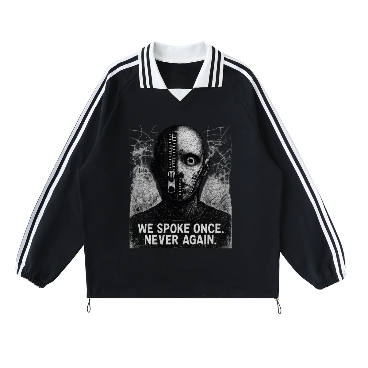 Never Again – Graphic Sweatshirt, Crewneck, Streetwear - AIDAN REN product image