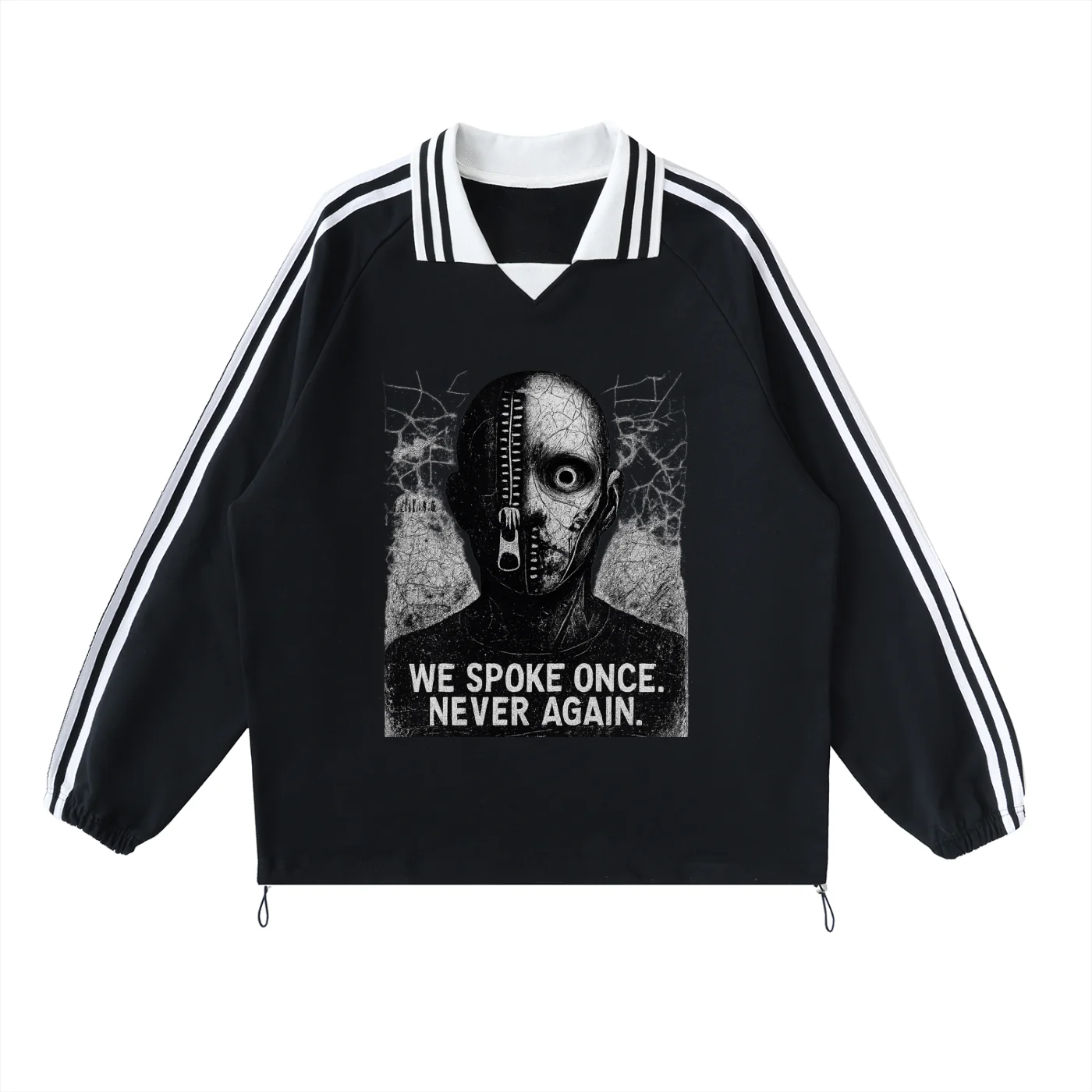 Never Again – Graphic Sweatshirt, Crewneck, Streetwear - AIDAN REN product image
