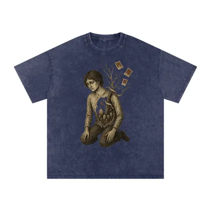 Roots – Mens Graphic T Shirt, Unique Art, Short Sleeve Tee - AIDAN REN product image